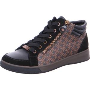 Ara High Top Rom Moro Ženske Čizme Crne | ARA417KJO