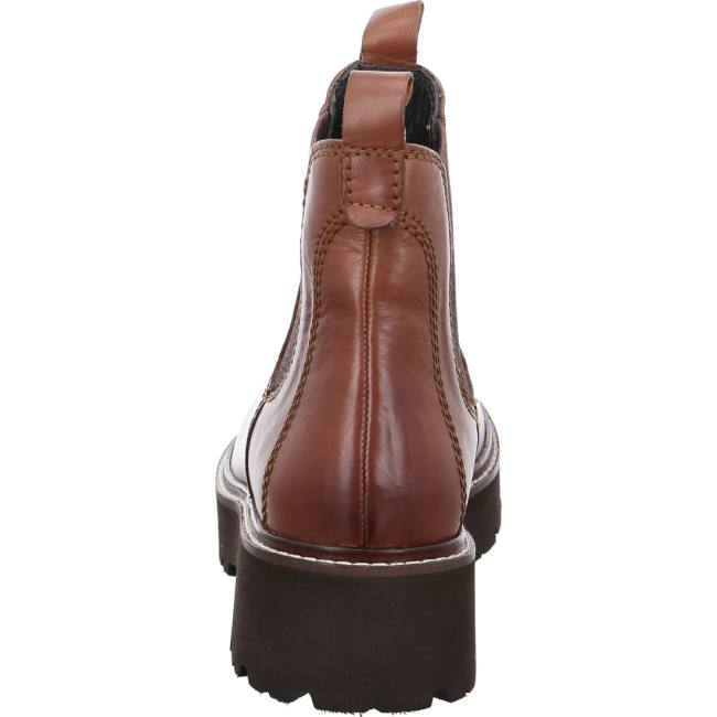 Ara Ankle Bologna Cognac Ženske Čizme Smeđe | ARA653TWV