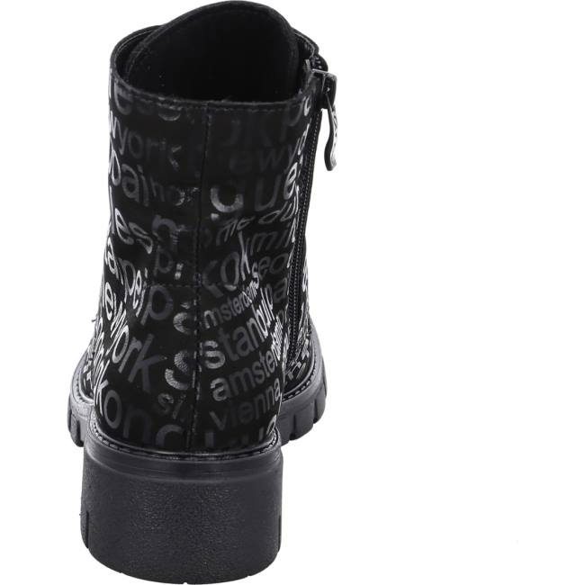 Ara Ankle Dover Nero Ženske Čizme Crne | ARA952BRN
