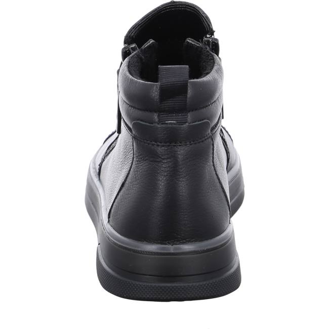 Ara Ankle Frisco Ženske Čizme Crne | ARA530YJL