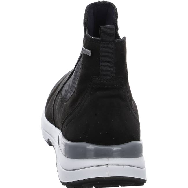 Ara Ankle Nblack Ženske Čizme Crne | ARA057XEP