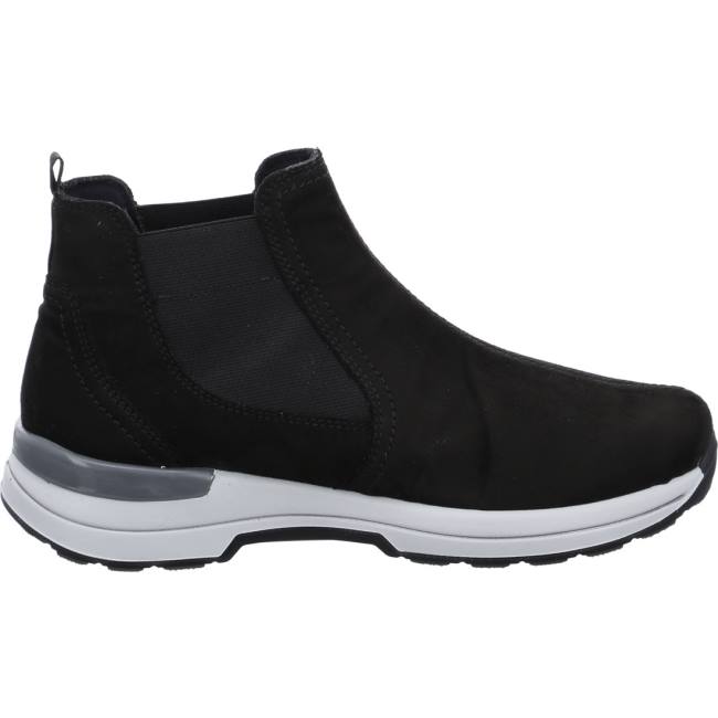Ara Ankle Nblack Ženske Čizme Crne | ARA057XEP