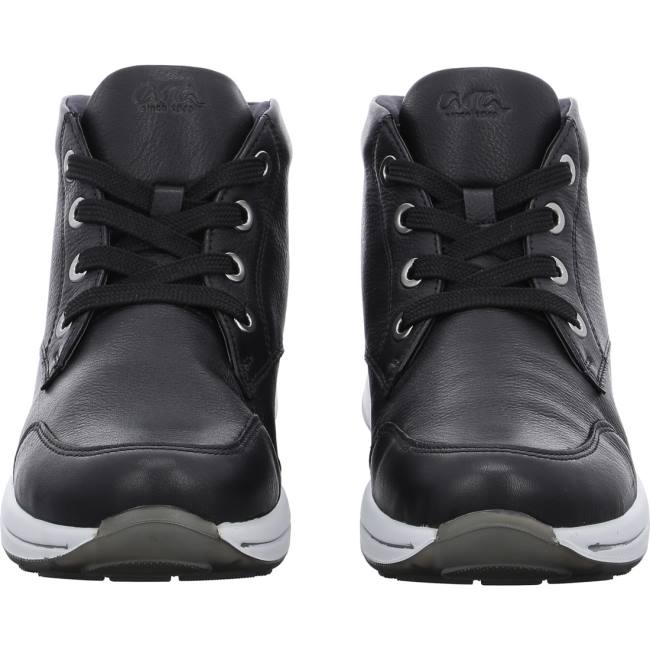 Ara Ankle Nblack Ženske Čizme Crne | ARA385QHE