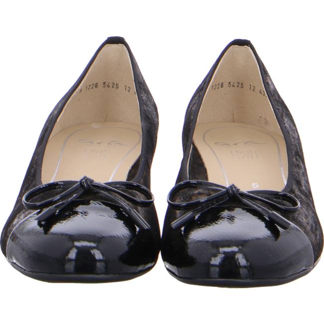 Ara Ballet Pumps Bari Ženske Balerinke Crne | ARA698GAO