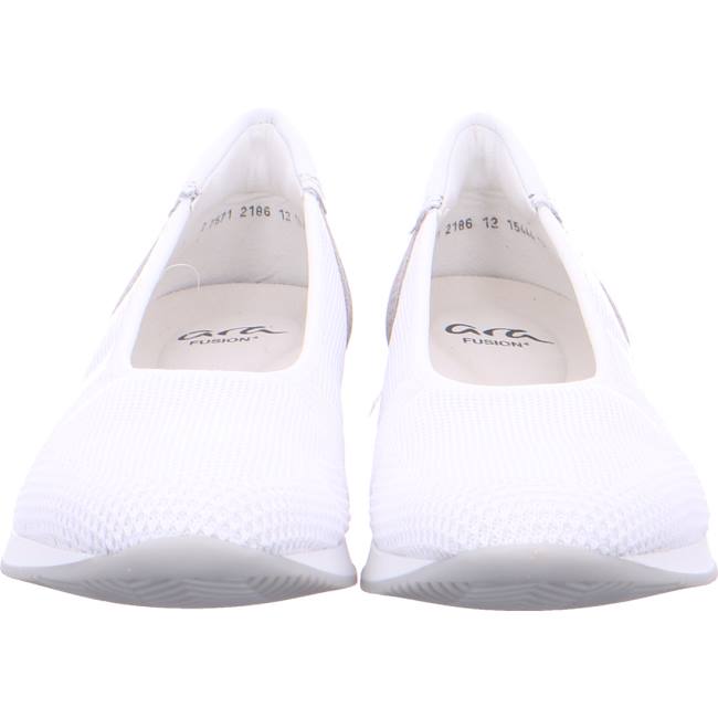Ara Ballet Pumps Porto Ženske Balerinke Bijele | ARA104GDQ