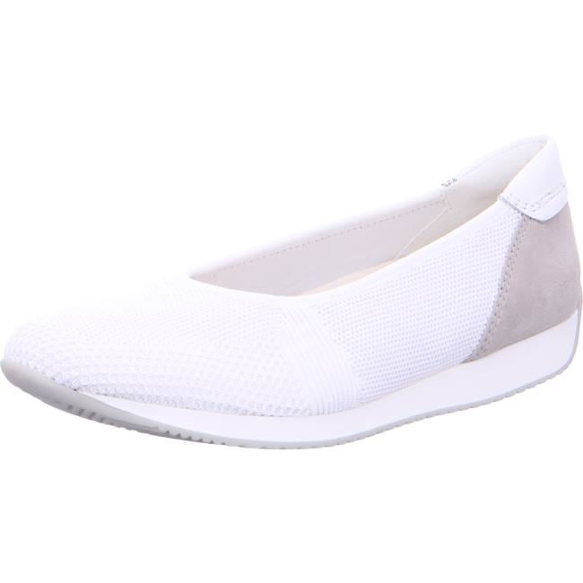 Ara Ballet Pumps Porto Ženske Balerinke Bijele | ARA104GDQ