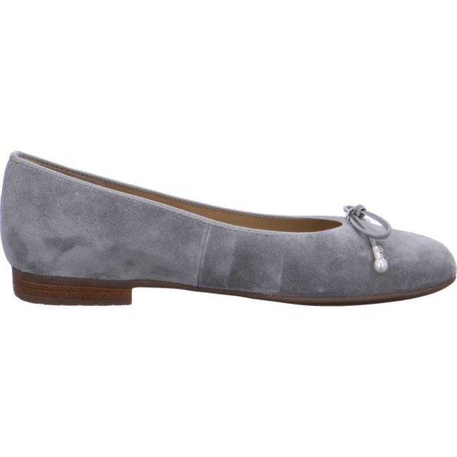 Ara Ballet Pumps Sardinia Oyster Ženske Balerinke Sive | ARA176BUK