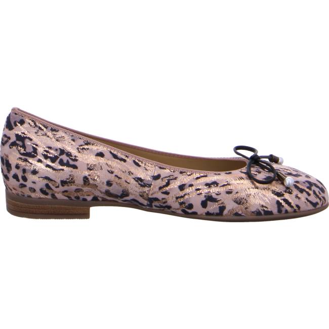 Ara Ballet Pumps Sardinia Powder Ženske Balerinke Bež | ARA891RDK