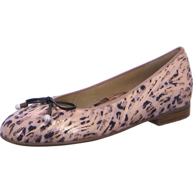 Ara Ballet Pumps Sardinia Powder Ženske Balerinke Bež | ARA891RDK