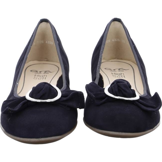 Ara Ballet Pumps Sardinia Ženske Balerinke Plave | ARA689DVR