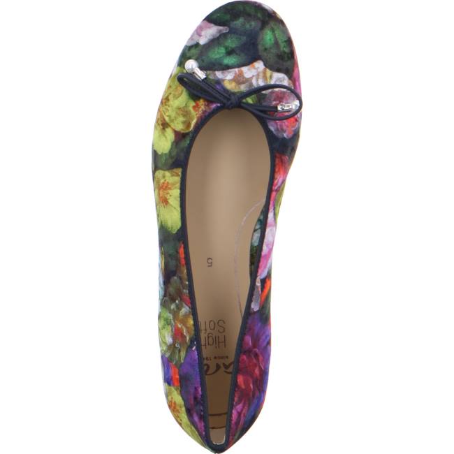 Ara Ballet Pumps Sardinia Ženske Balerinke Visebojne | ARA798YKD