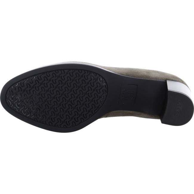 Ara Court Shoes Cannes Taiga Ženske Cipele na petu Sive | ARA213JET