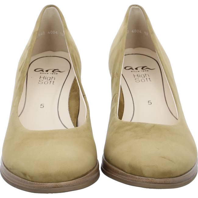 Ara Court Shoes Orly Khaki Ženske Cipele na petu Zelene | ARA028LGY