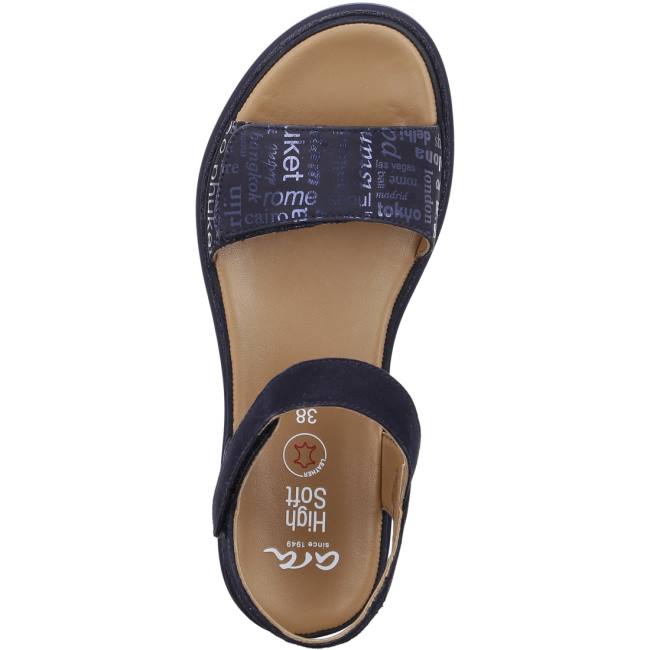 Ara Dubai Ženske Sandale Plave | ARA627RUG