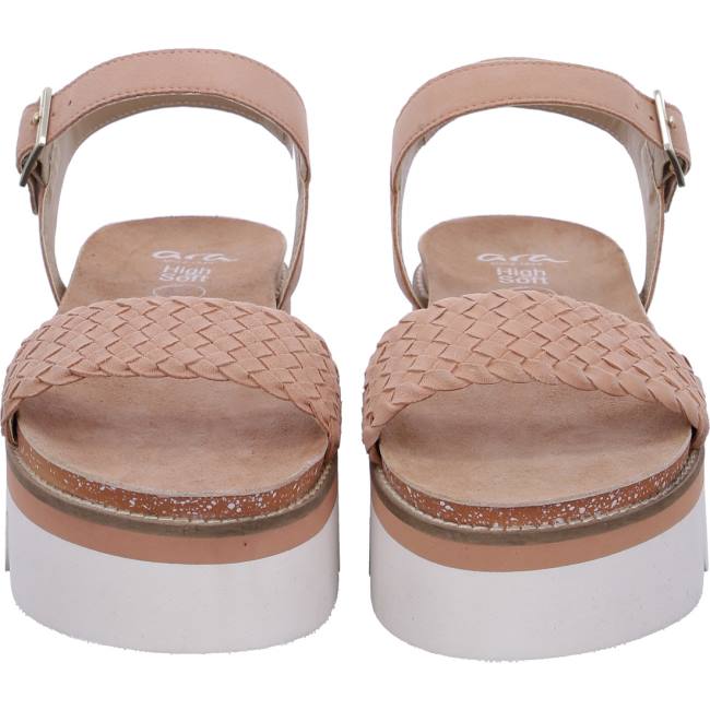 Ara Florenz Peach Ženske Sandale Crvene | ARA321QLT