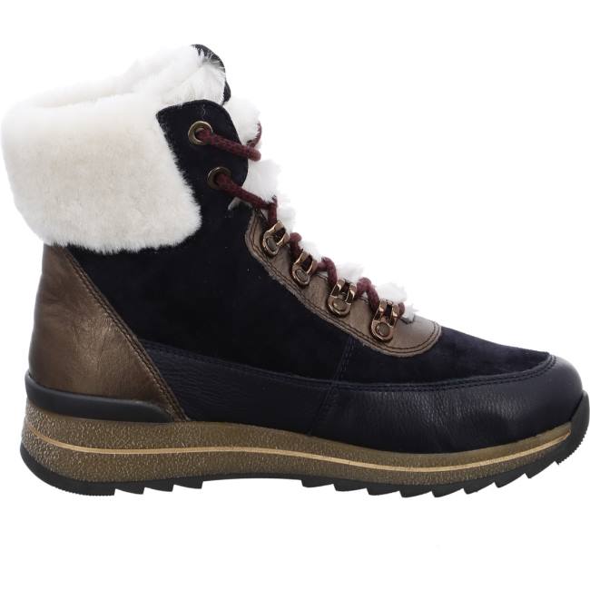 Ara High Top Osaka Ženske Čizme Plave | ARA514OXR