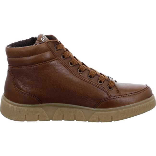 Ara High Top Rom-sport Nuts Ženske Čizme Smeđe | ARA549SFE