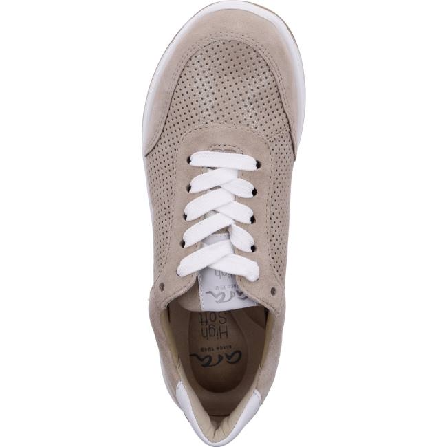 Ara Lace-ups Sapporo Sand Ženske Patike Bež | ARA183JVQ