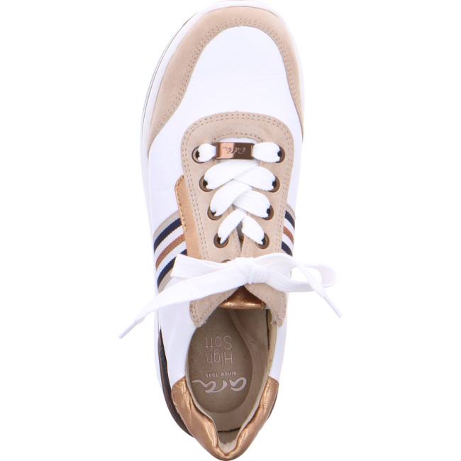 Ara Lace-ups Sapporo Ženske Patike Bijele | ARA598XUL