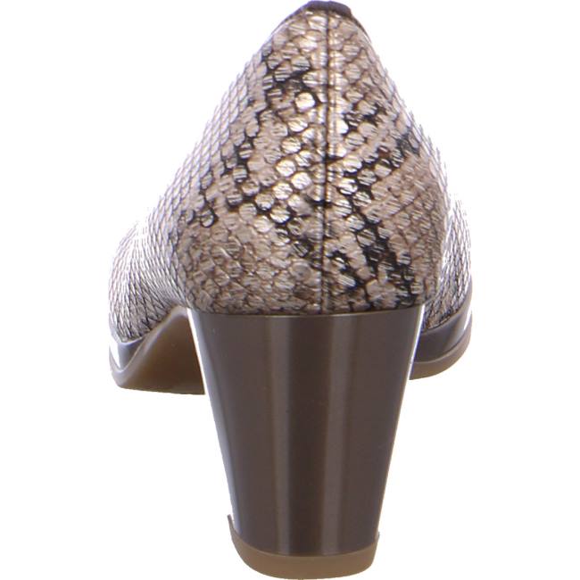 Ara Platform Heels Orly Taupe Ženske Cipele na petu Smeđe | ARA583YOU
