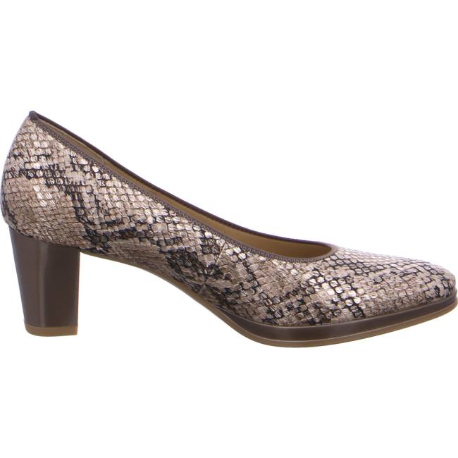 Ara Platform Heels Orly Taupe Ženske Cipele na petu Smeđe | ARA583YOU