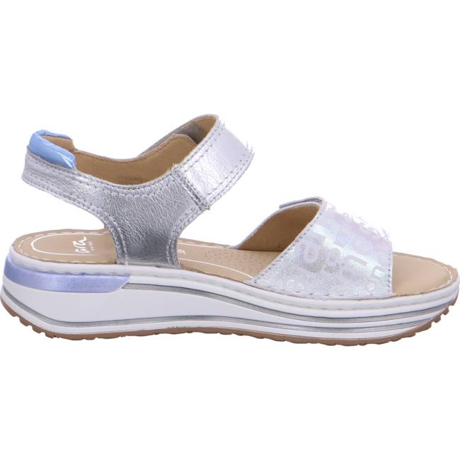 Ara Sapporo Silver Ženske Sandale Sive | ARA425SOQ