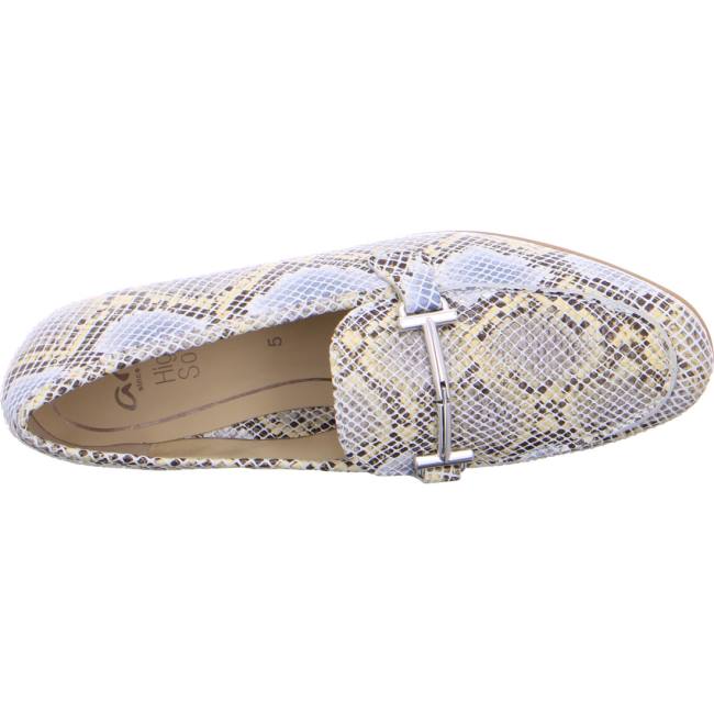 Ara Slip-ons Kent Sun Ženske Mokasinke Žute | ARA679MQJ