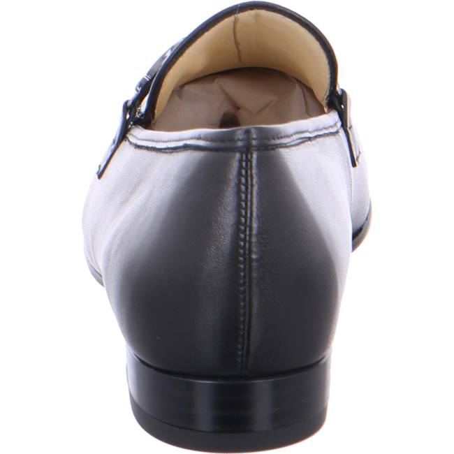 Ara Slip-ons Kent Ženske Mokasinke Crne | ARA481VSL