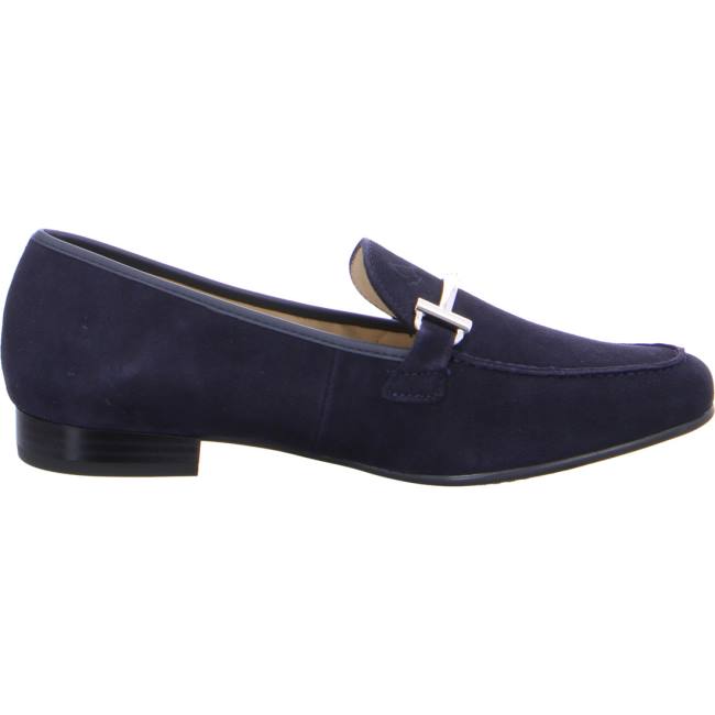 Ara Slip-ons Kent Ženske Mokasinke Plave | ARA460FIU