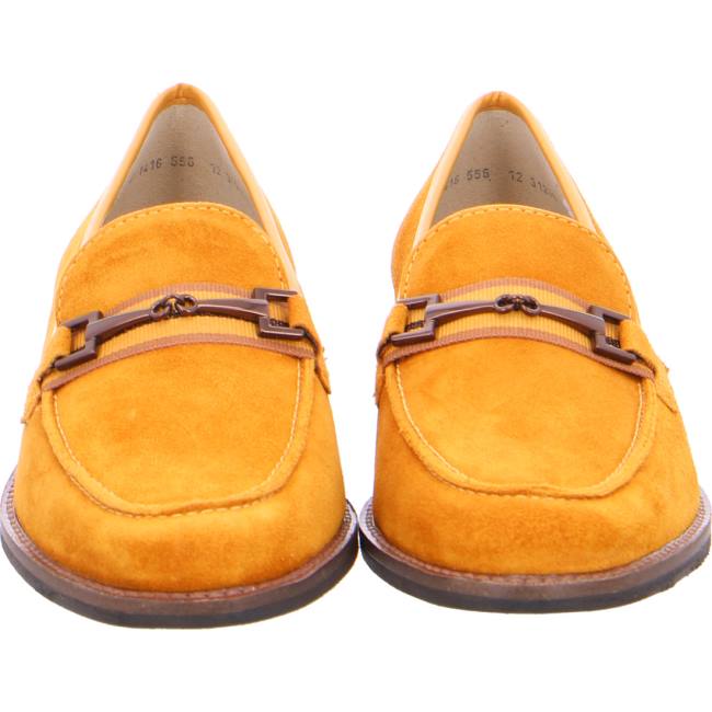 Ara Slip-ons Kent Ženske Mokasinke Žute | ARA947FBN