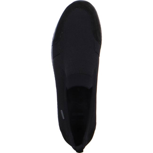 Ara Slip-ons Lissabon Ženske Mokasinke Crne | ARA967XTL