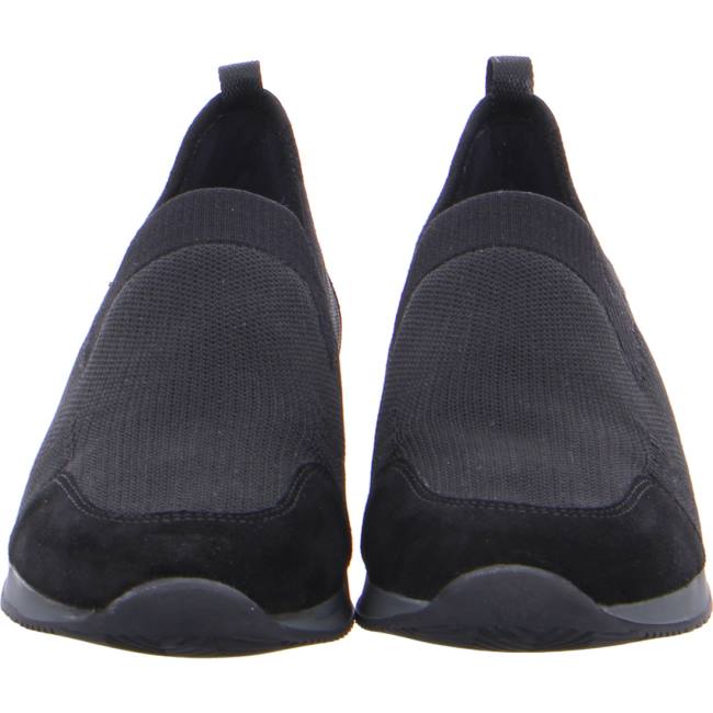 Ara Slip-ons Lissabon Ženske Mokasinke Crne | ARA967XTL