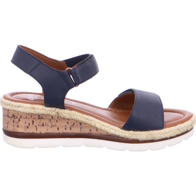 Ara Wedge Cadiz Ženske Sandale Plave | ARA608PYZ