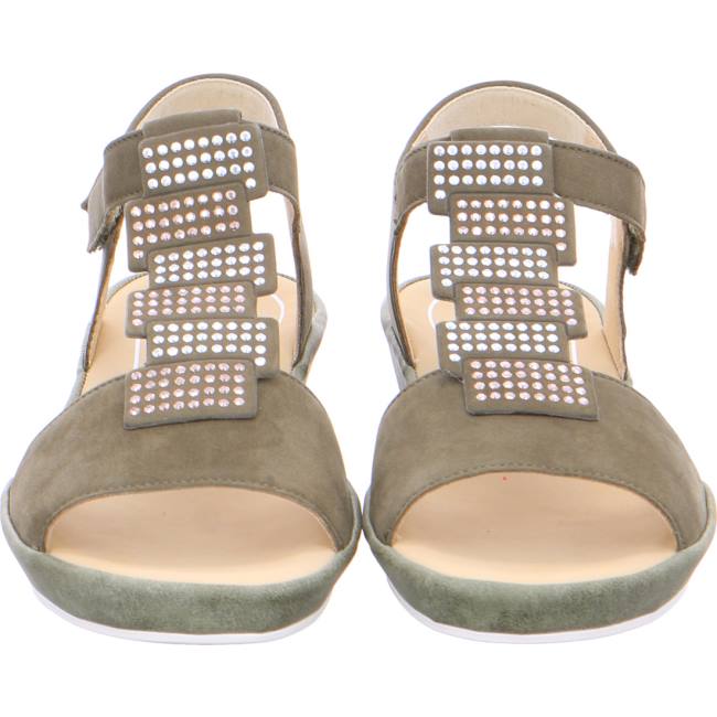 Ara Wedge Capri Ženske Sandale Zelene | ARA035YTR