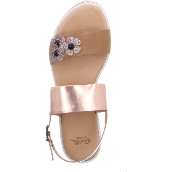 Ara Wedge Durban Ženske Sandale Bež | ARA095WDX